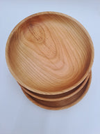 Assiette en merisier