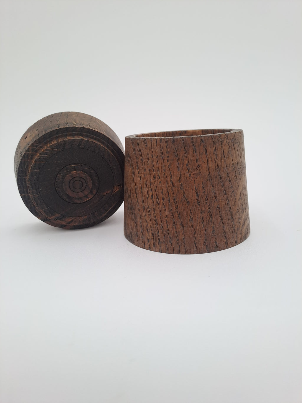 Boite en chêne teinté 001